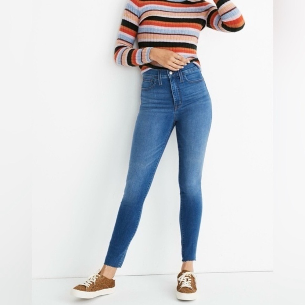 Madewell 10” Road Tripper High-Rise Skinny Jeans Size 29